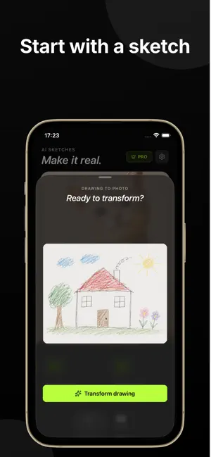 Drawing to Photo: AI Sketches! screenshot 2