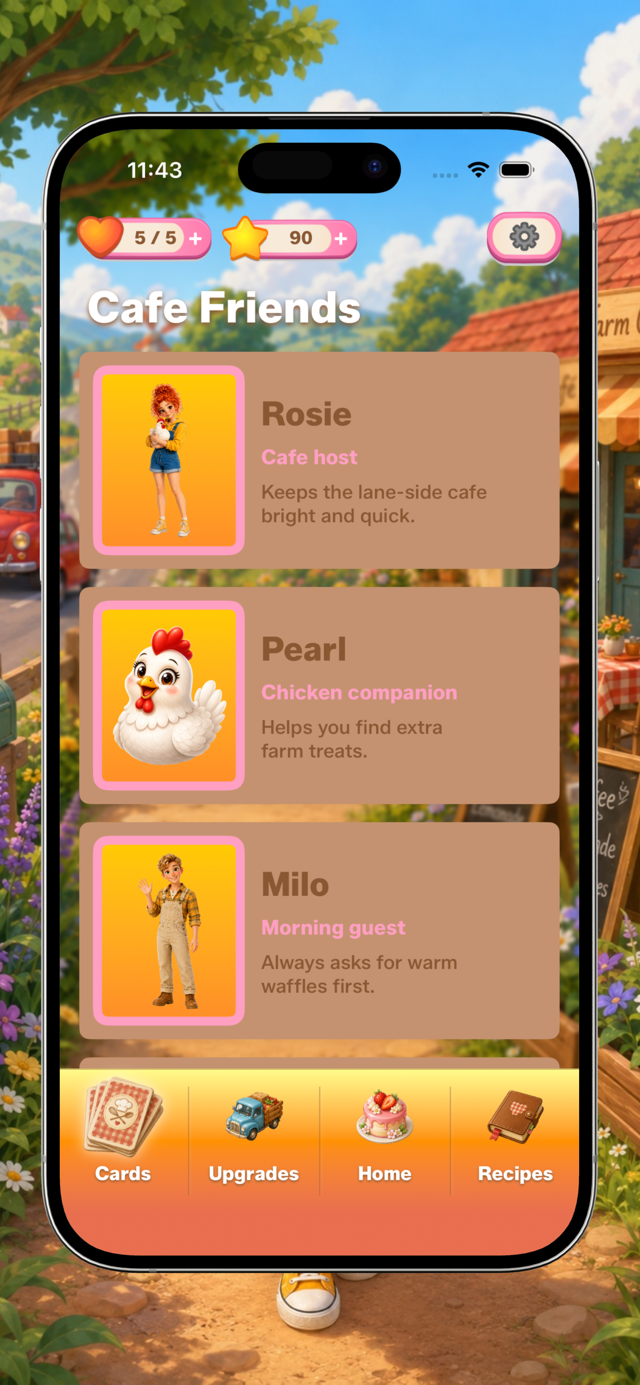 Cozy Chicken Cafe: Lane Side screenshot 7