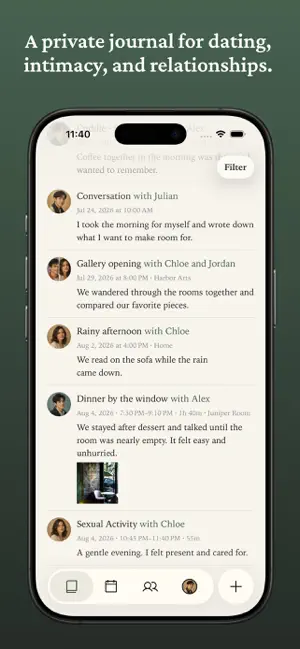 Kindred: Private Journal screenshot 1