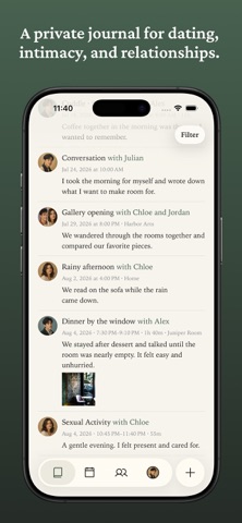 Kindred: Private Journal Screenshot 1 of 7