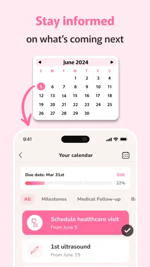 WeMoms - Pregnancy & Baby App screenshot 3