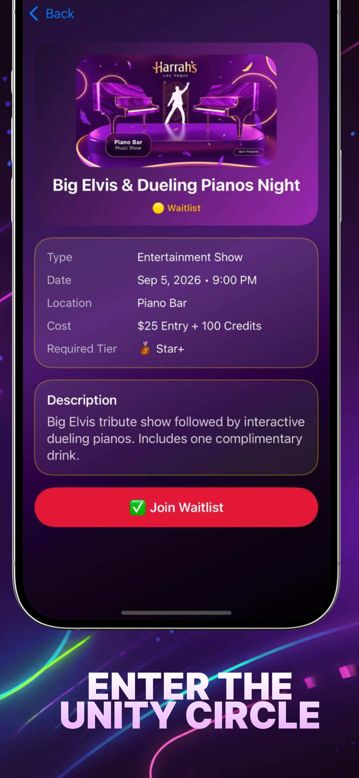Harrahs Las Vegas:Loyalty App screenshot 4
