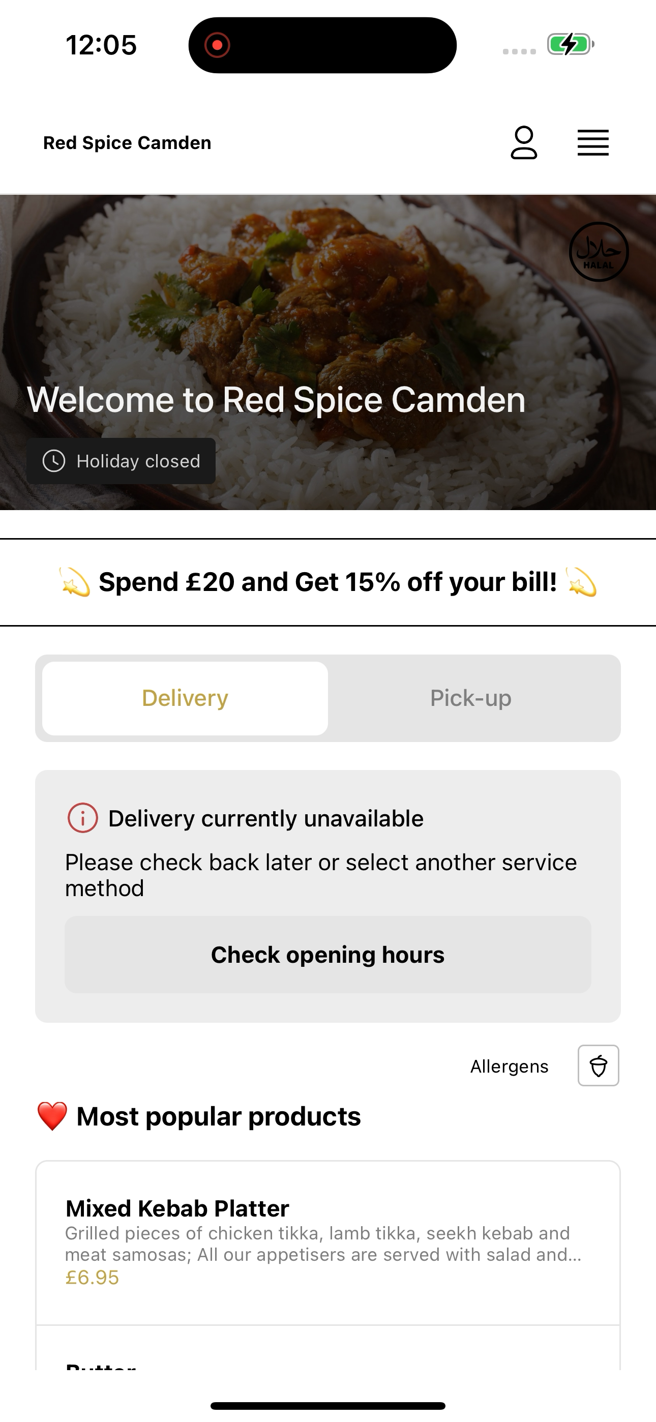 Red Spice Camden screenshot 5