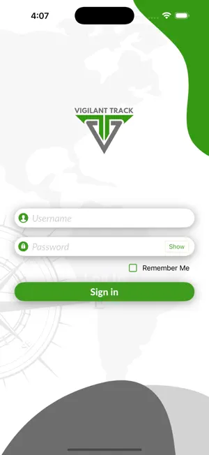 Vigilant Track screenshot 1