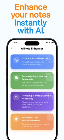 AI Note Taker: Voice Notes AI Screenshot 7 of 8