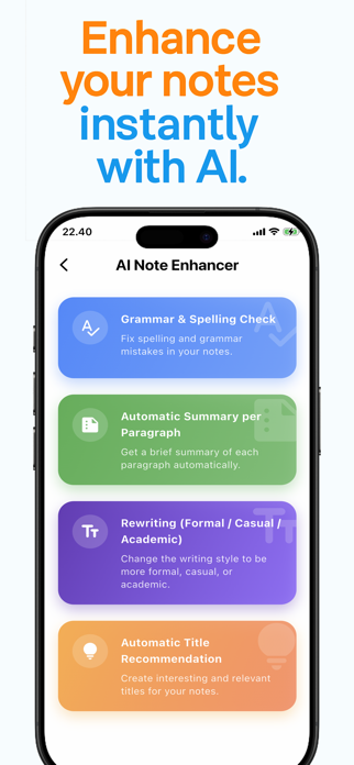 AI Note Taker: Voice Notes AI Screenshot 7 of 8