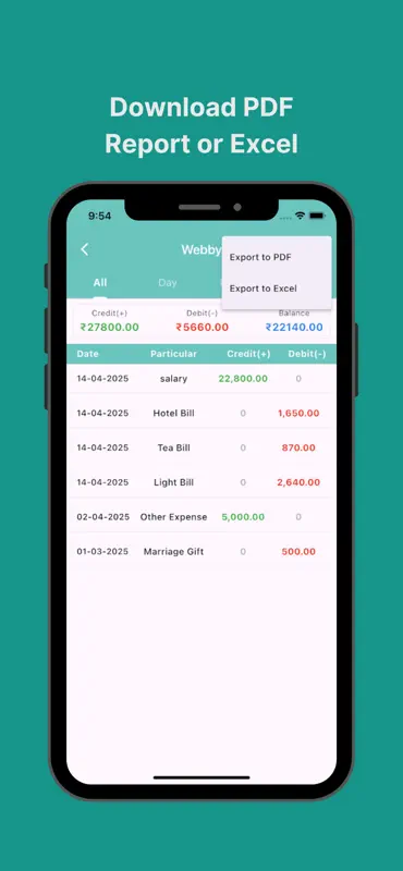 Day-to-day Expenses screenshot 5 of 6
