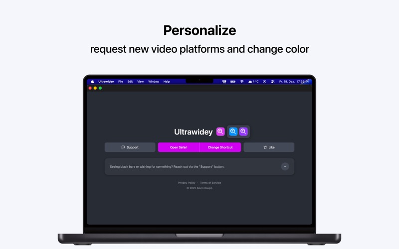App screenshot