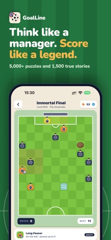 GoalLine: Football Puzzle Game screenshot 2
