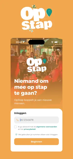 OpStap – Go out together screenshot 1