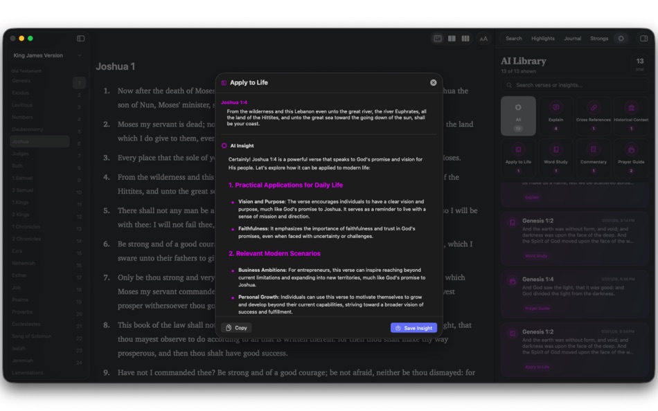 #6. BibleDesk (macOS) Ved: Hardeep Kumar Sah