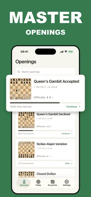 Chess Openings — Chessmate screenshot 1