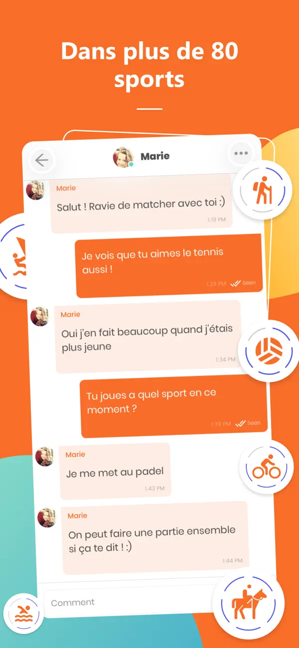Screenshot #3 pour Smatch - Partenaire de Sport