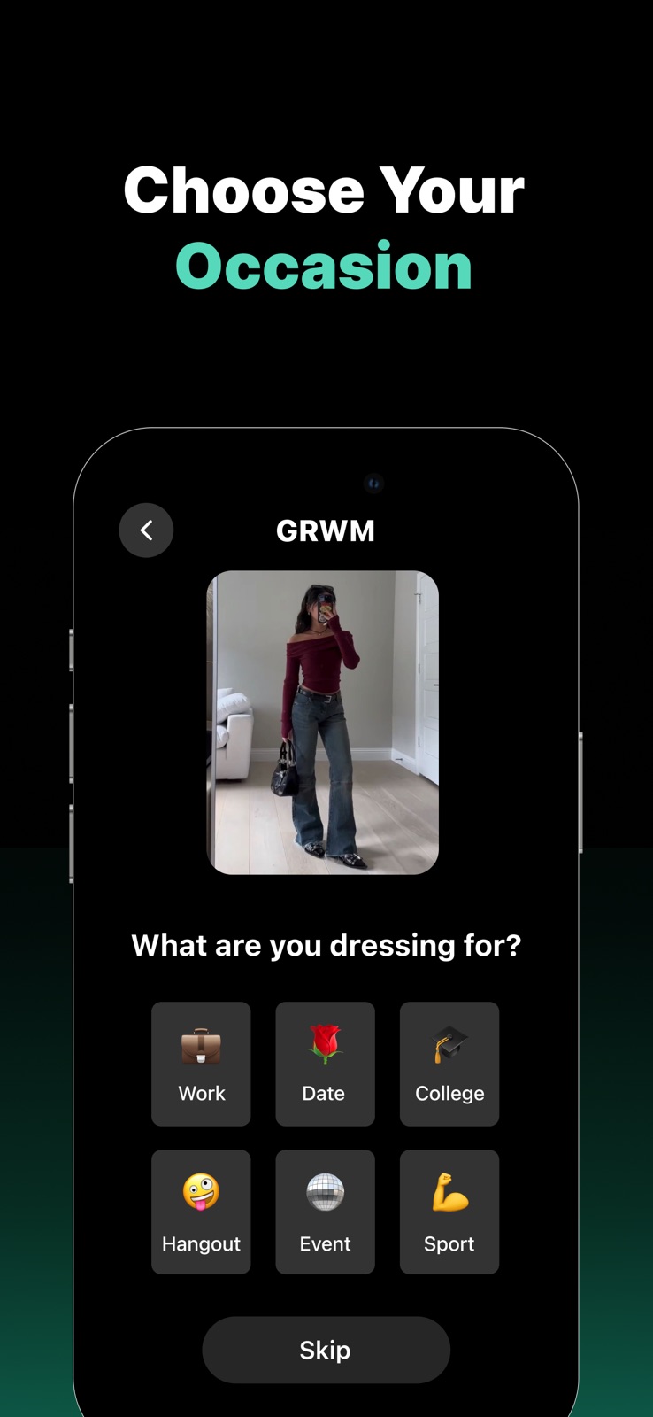 GRWM - AI Stylist iphone screenshot 3
