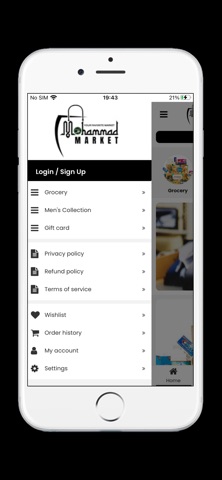 Mohammad Market App screenshot