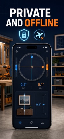Bubble Level: Angle Finder Screenshot 9 of 10
