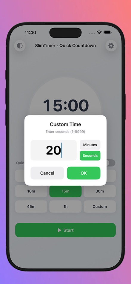 #5. SlimTimer: Quick Countdown (iOS) Podle: Luan Cu Xuan