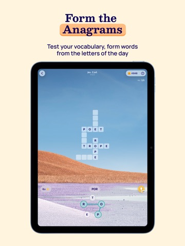 Sutom - Word Game & Puzzles iPad screenshot