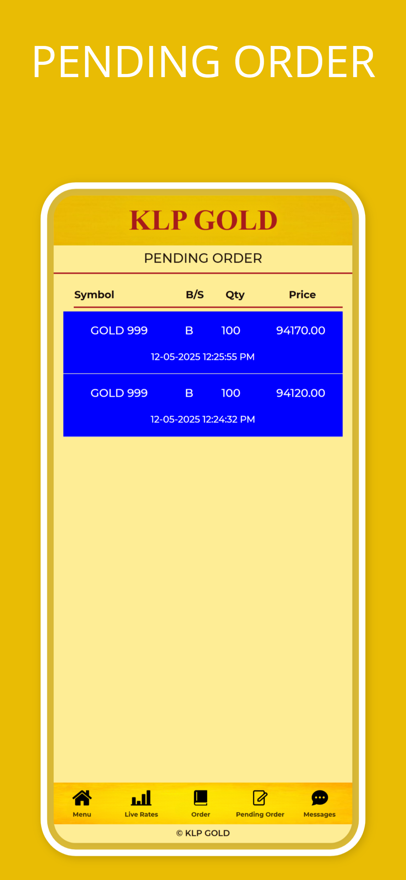 KLP Gold