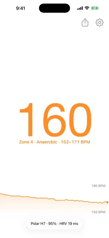Heart Rate to Health App screenshot 1 of 5