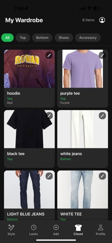 FreshFits screenshot