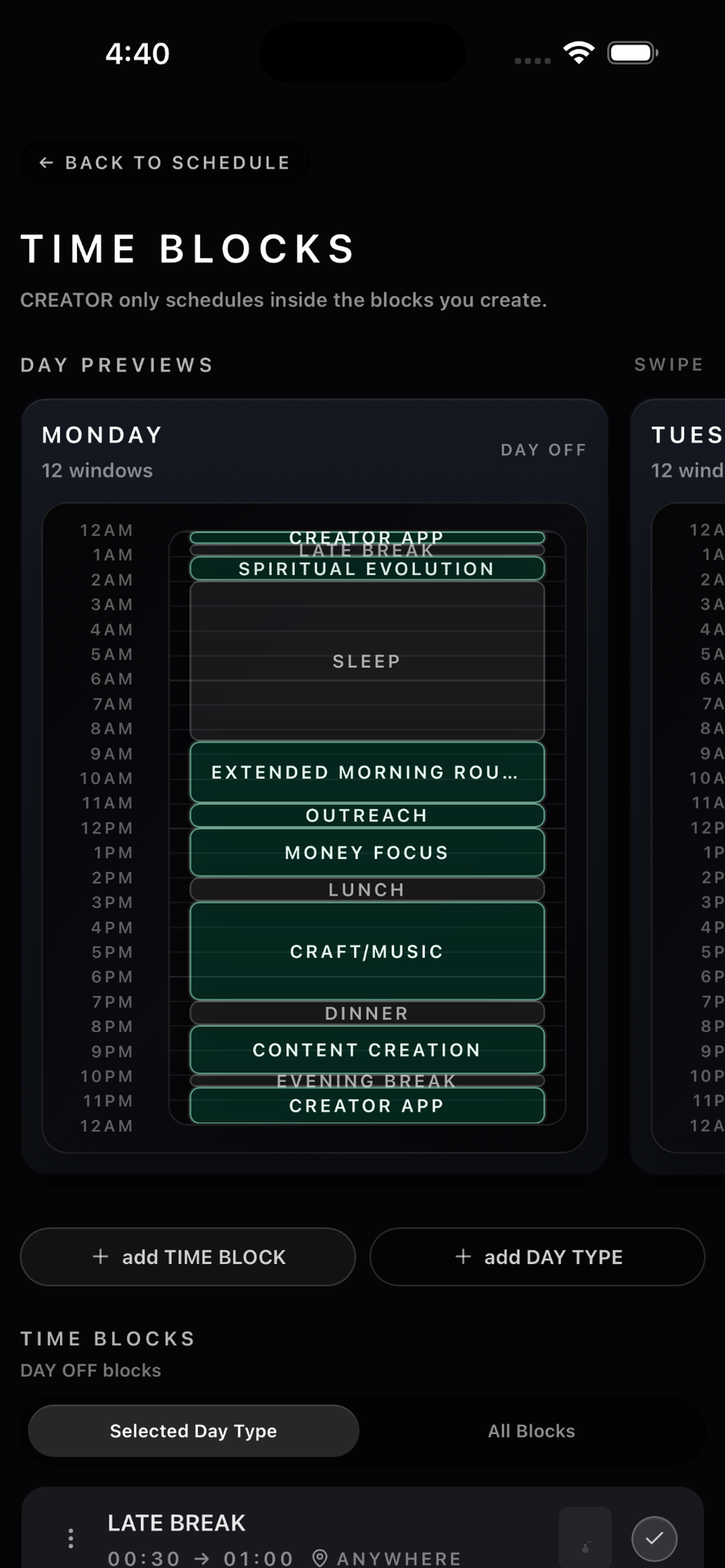 CREATOR Cognitive OS screenshot 5