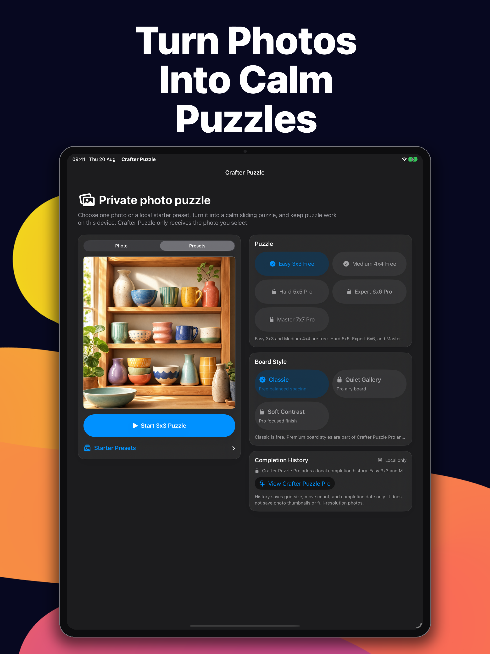 Crafter Puzzle: Pic to Puzzle screenshot 8