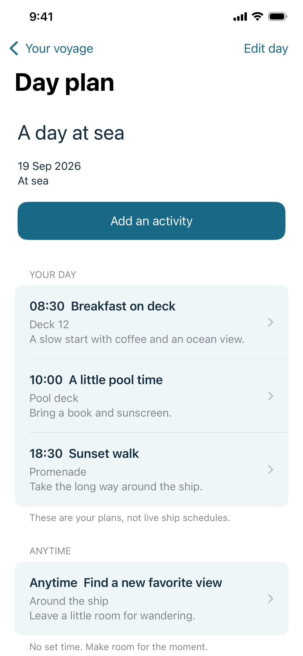 Screenshot 3 of Cruvy: Cruise Planner