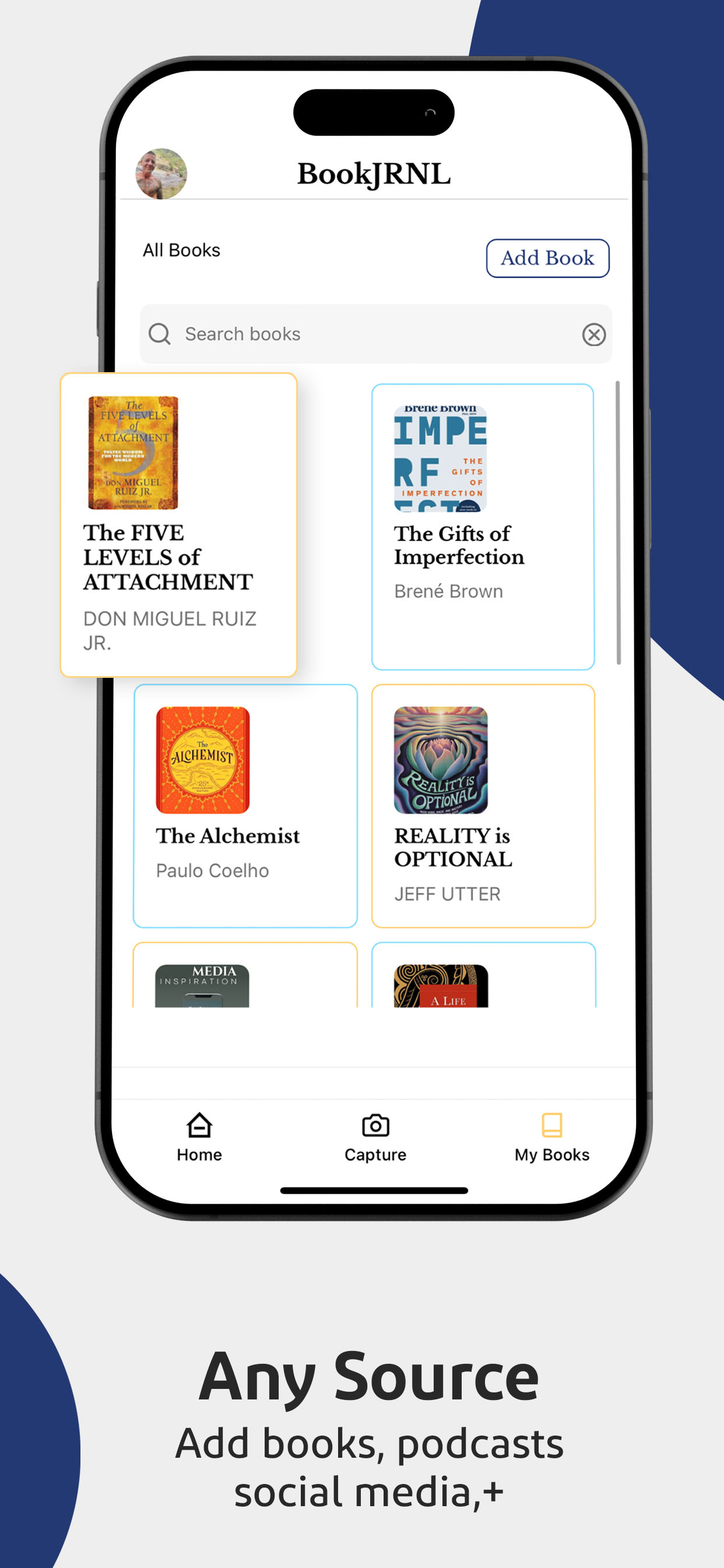 BookJRNL screenshot 5