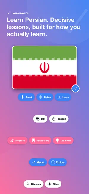 Speak Persian - NowFluency screenshot 1