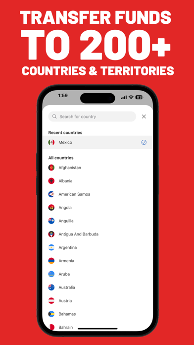 MoneyGram® Money Transfers App Screenshot