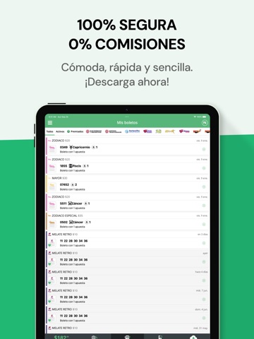 TuLotero: Lotería Nacional iPad screenshot 3