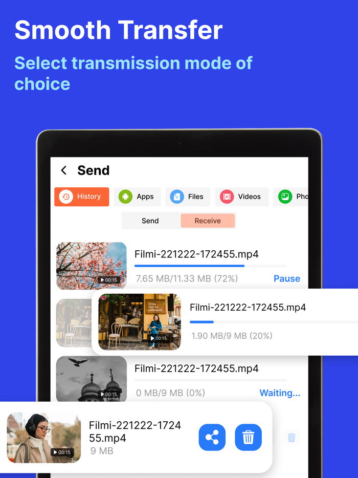 Zinshot File Sharing