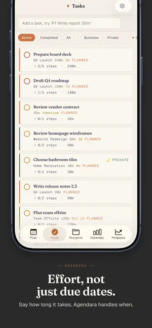 Agendara - Tasks take time screenshot 3