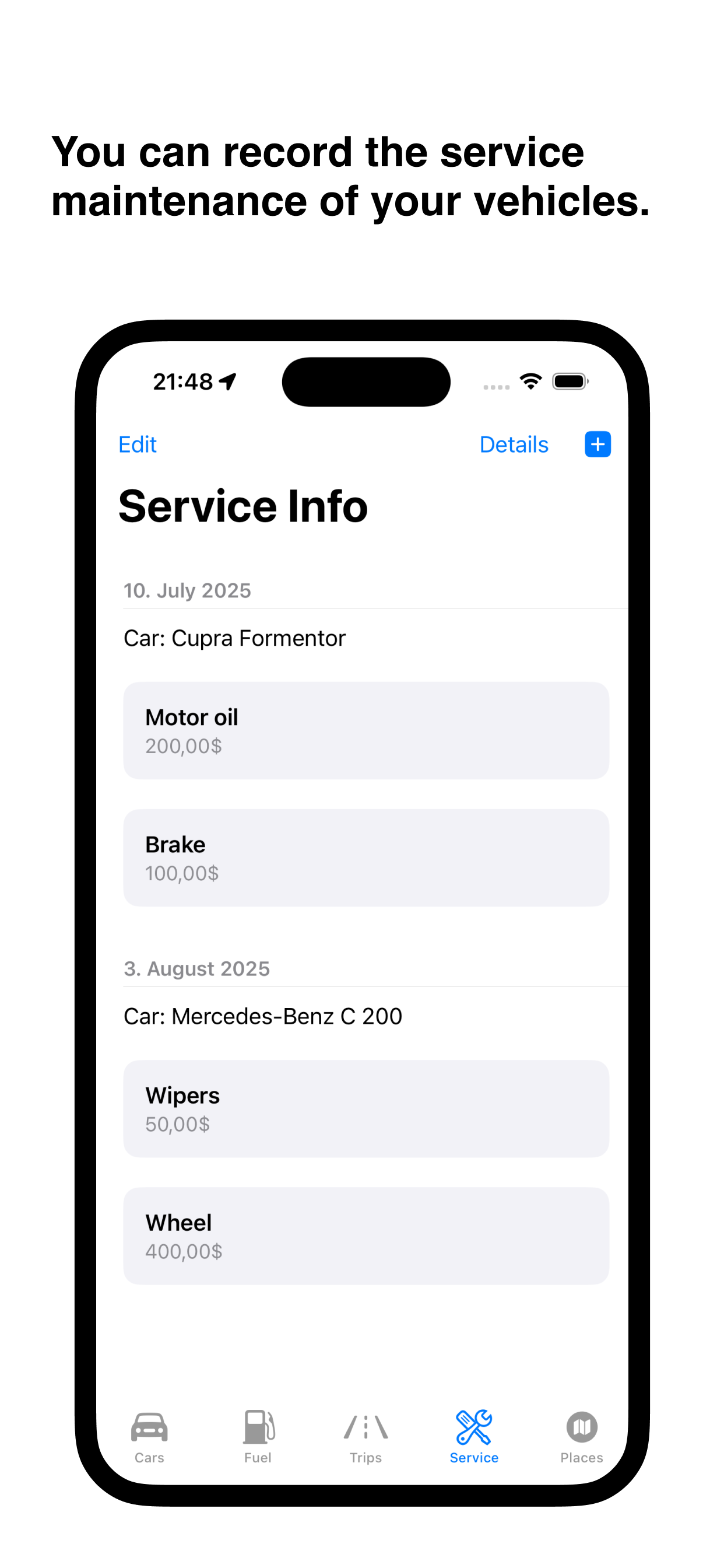 Vehi - Car manager
