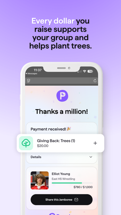 Parade Fundraising Screenshot 5 of 6