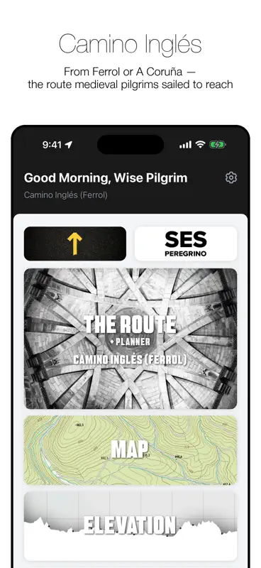 Wise Pilgrim Camino Inglés screenshot 1 of 10