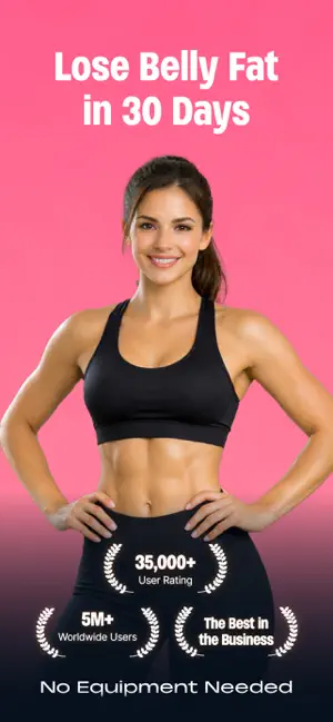 Lose Belly Fat - Abs Workout screenshot 1