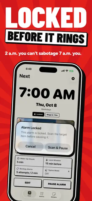 BarLock: Barcode Alarm screenshot 4