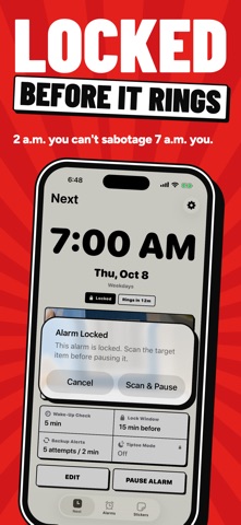 BarLock: Barcode Alarm Screenshot 4 of 8
