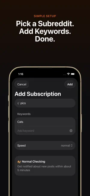 Watch My Subs: New Post Alerts screenshot 2