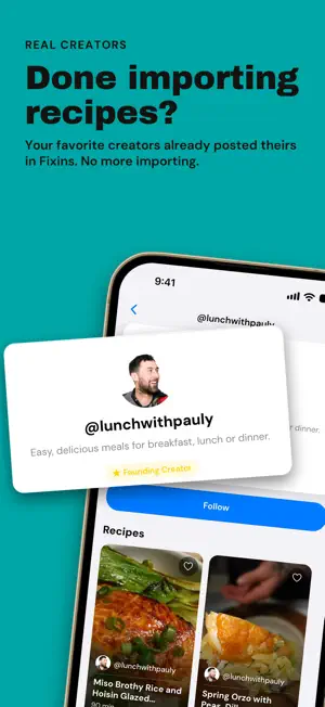Fixins: Pantry Recipes & Meals screenshot 3