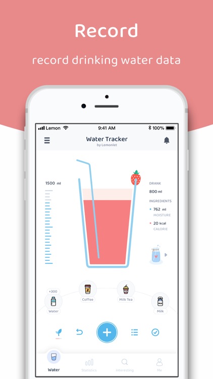 Lemonlet Water Tracker