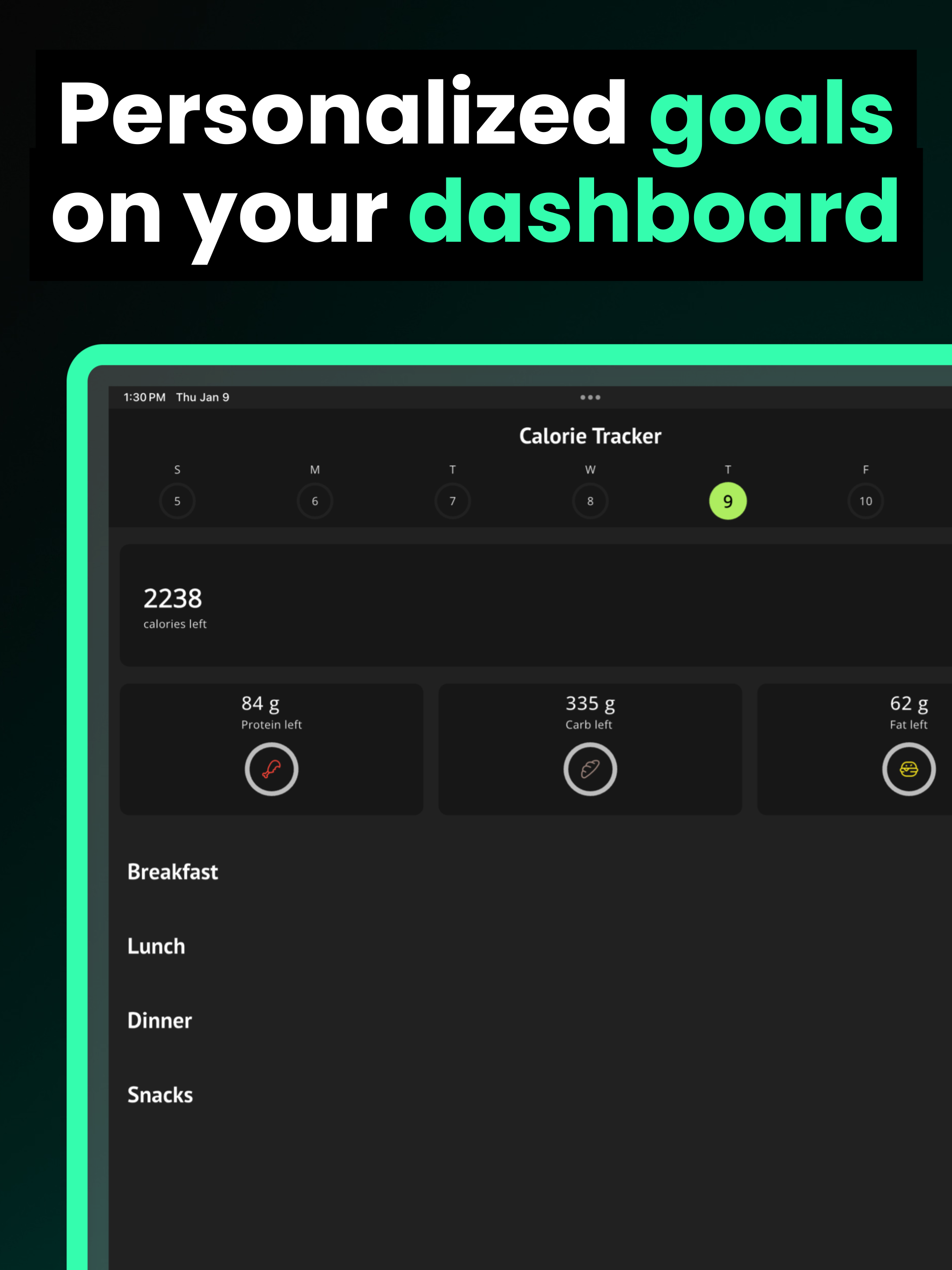 LeanUp Calorie Tracker screenshot 9