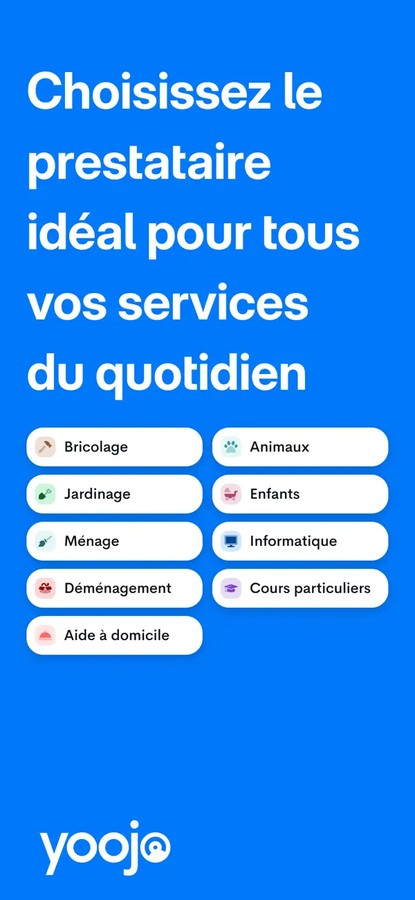 Screenshot #1 pour Yoojo - Service à domicile