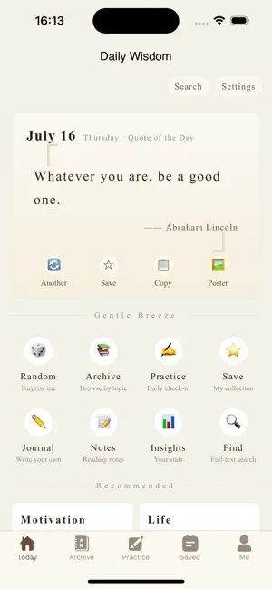 Daily Wisdom Quotes Proverbs screenshot 1