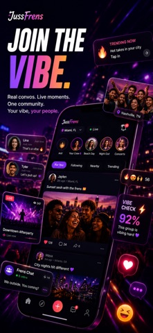 JussFrens: Social, Chat & Date Screenshot 9 of 10