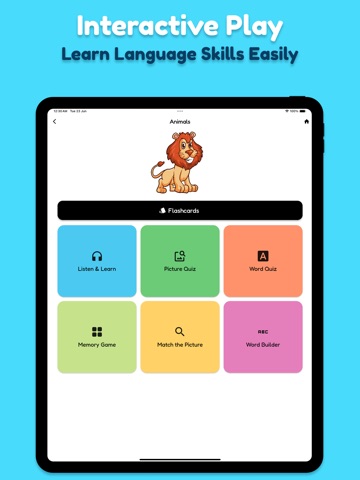 English for Kids: Learn & Play iPad screenshot
