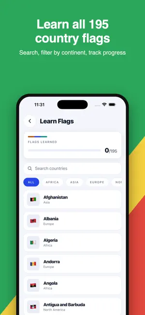 Flagly - World Flag Quiz screenshot 2