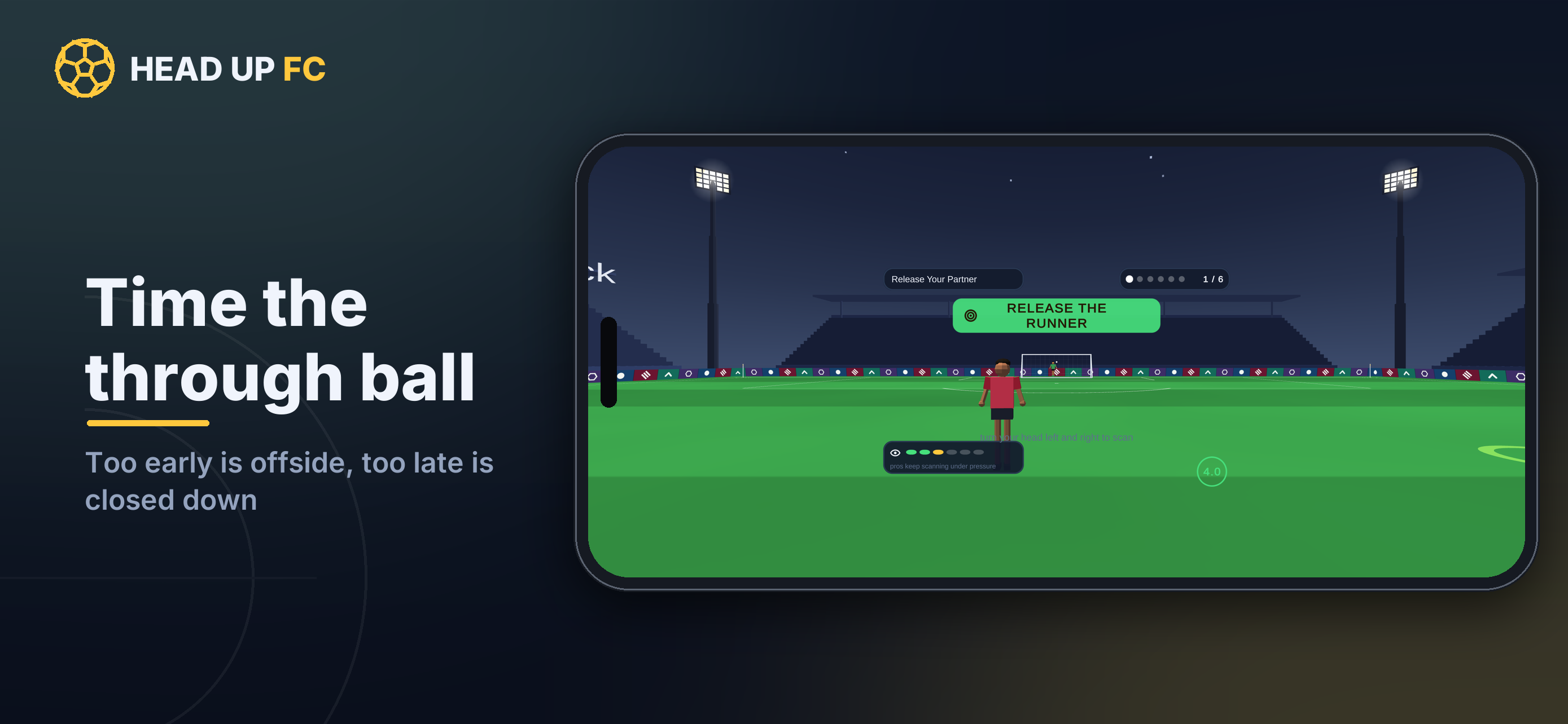 Head Up FC — Football IQ screenshot 4